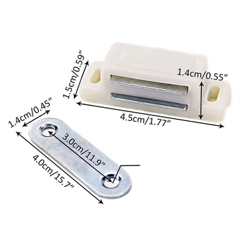 10buc Magnetic Ușă Prinde Dopul Pentru Bucatarie Dulap Dulap Dulap de Înaltă Calitate Magnet Portieră