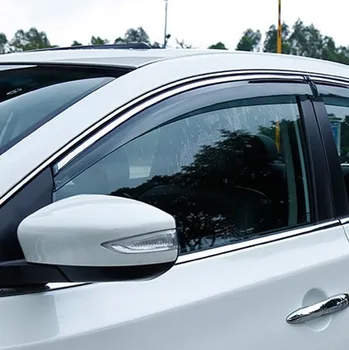 Pentru Nissan Sentra 2013-2018 Masina impermeabil benzi decorative parasolar special modificate în fereastra de ploaie spranceana decor