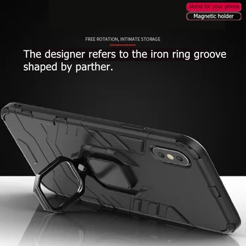 Pentru Huawei Honor 9S Caz rezistent la Socuri Armura Magnetic de Aspirație cu Marginea Capacului Pentru Onoare 9S 10X LIte Caz Acoperire Pentru Onoare 9S