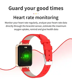 Noi Femeile Ceas Inteligent Heart Rate Monitor De Presiune Sanguina Smartwatch Ciclul Menstrual Feminin Apel Informații Împinge Ceasuri