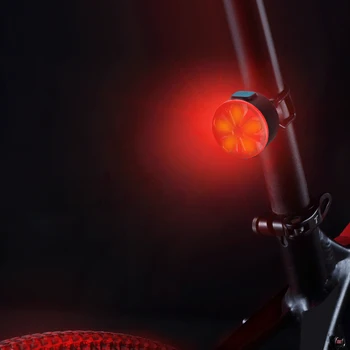 Noi A03 Stopul de Încărcare USB Noapte de Echitatie Creative LED-uri de Avertizare de Biciclete Evidenția Faruri Lumini de Biciclete, Echipament de Echitatie