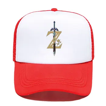 Pentru The Legend of Zelda gură de Sălbăticie Amuzant Femei Bărbați Șapcă de Baseball în aer liber Palarie de Soare Sport Reglabile capace în Plasă Pălărie