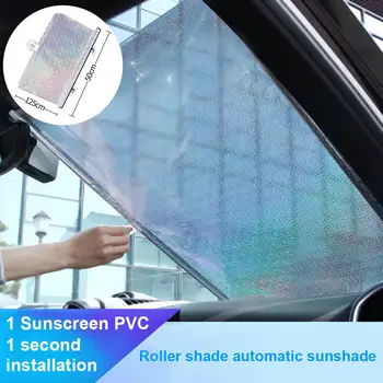 Masina de Parbriz parasolar Automat Retractabil Termică Perdele Parbriz Auto Vehicul Blocarea Scut Reflector Pentru Camioane SUV
