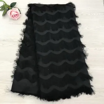 2019 înaltă calitate Sifon franceză cablu Swiss net lace Nigerian Africane tul plasă de dantelă tesatura pentru rochie 5 y/lot YL0920