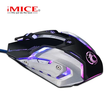 IMICE V8 cu Fir Gaming Mouse 6 Butoane Optice Profesionale Mouse Gamer Soareci de Calculator Pentru PC, Laptop