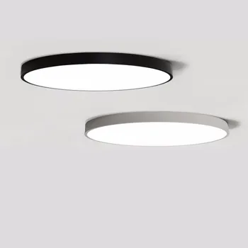 Rotund LED-uri Moderne 5CM Subțire Lumini Plafon Pentru luat Masa, Balcon Cameră de Interior Acasă de Iluminat Bucătărie Plafon Fixare Cu Control de la Distanță