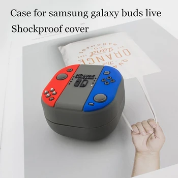 Caz pentru Samsung Galaxy Muguri Trăi fără Fir setul cu Cască căști Caz de Muguri Live Capac de Protecție Creative Caz de muguri live