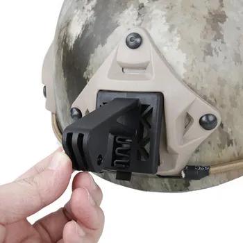 Tactic Helmet Mount pentru Gopro xiaoyi 4k Excavator cu BRAT de Montare NVG Casca Suport de Bază Negru Bronz pentru SJCAM