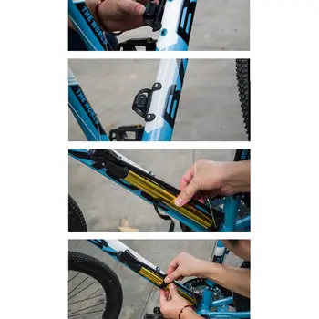 Portabil Mini Drum cu Bicicleta de Munte MTB Podea Pompa de Aer din Aliaj de Aluminiu Ciclism Biciclete Anvelope de Înaltă Presiune de Umflare