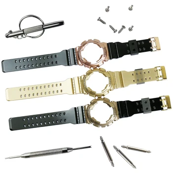Rășină curea barbati pin cataramă de ceas accesorii pentru Casio G-shock GA GD100 110 120 140GAX GLS sport rezistent la apa de sex feminin ceas trupa