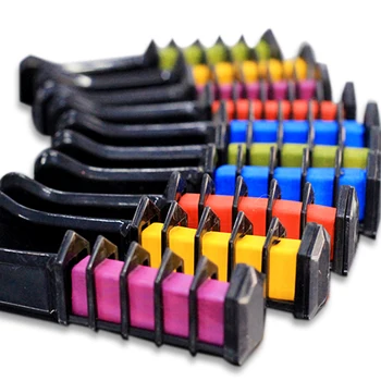6 Culori de Unică folosință Temporară Colorant Stick Mini Vopsea de Par Pieptene de Colorare a Părului Creta Portabil Vopsire Pieptene Parul Colorat TSLM1