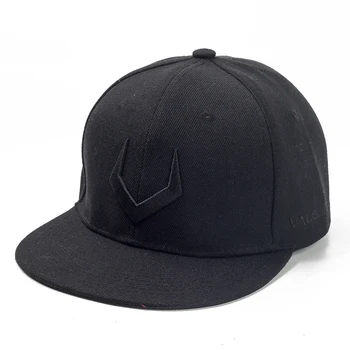 De înaltă calitate lână gri snapback 3D străpuns broderie hip hop cap plat bill șapcă de baseball pentru bărbați și femei