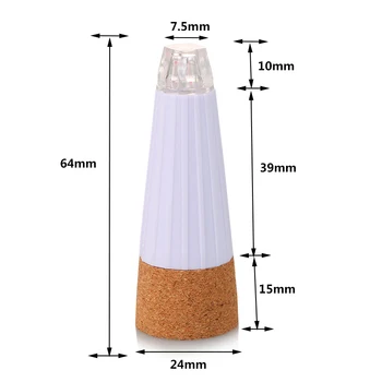 Vinuri Premium Dop Sticla Led Lumina de Noapte USB de Încărcare Lampă de Masă De Crăciun Acasă Dormitor Sticla de Vin Decor Noutate Lumina