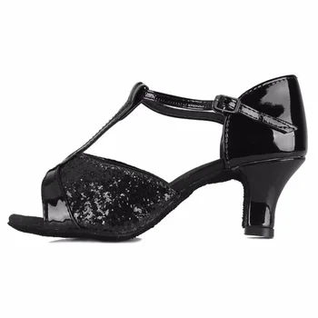 Dans latino Tocuri Toc 7cm/5cm Tango Dans latino Pantofi de Femeie Zapatos Salsa Mujer Zapatos De Baile Latino Mujer 259 Transport Gratuit