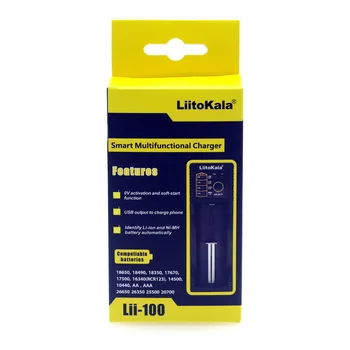 Conector Lii-100 Lii-202 Lii-402 Lii-PD4 LCD de 3.7 V AA / AAA 18650 18350 26650 20700 18350 NiMH baterie Litiu-E-Zigarette baterii lade