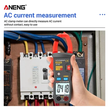 ANENG ST183 Arată Datele Digitale ampermetric AC Curent 6000 De Capete de acuzare True RMS Multimetru DC/AC Tester de Tensiune Hz Capacitate NCV Ohm
