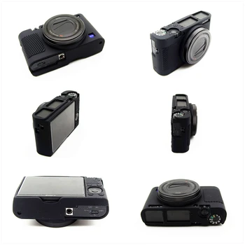 Cauciuc de Siliciu Caz Capacul Protector Moale Carcasa pentru Sony RX100 III IV V M3 M4 M5 RX100M3 RX100M4 RX100M5 Camera