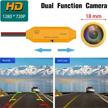HD 1280x720P de Aur Auto retrovizoare Reverse Camera de Rezervă Pentru FORD Tourneo Custom CHC C4A Transit Connect TTF Ranger (TKE) pick-up