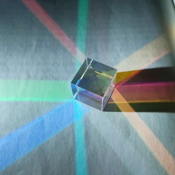 28mm Cubi de Știință Cub Optică Prisma Fotografie cu Prismei Hexagonale Decor Acasă Prismă de Sticlă