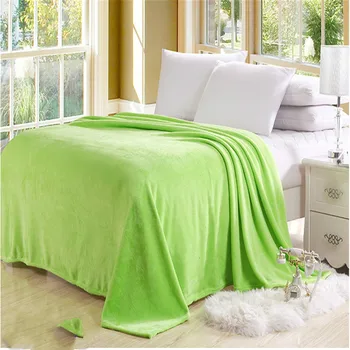Home textile pătură de vară de culoare solidă super moale, cald, pături arunca pe canapea/pat/ călătorie pleduri cuverturi de pat foi