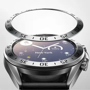 Galaxy watch 3 Bezel Inel 45mm 41mm pentru samsung galaxy watch 41mm 45 mm Bezel buclă din oțel inoxidabil Capacul barei de protecție Anti Scratch