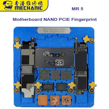 MECANIC MR5 Placa de baza de Fixare pentru Telefon XR 8P 7P 8 7 6SP 6S 6 Multifunctional IC Cip CPU NAND Amprente de Reparații plăci PCB