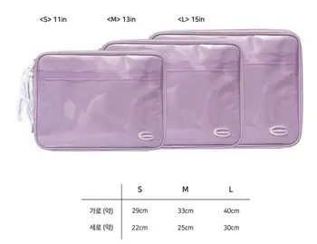 Tableta caz laptop sac de depozitare Coreea de Sud ins fata de inima ipad11/13/15 inch comprimat laptop sac de depozitare cu sac de linie