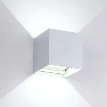 Iluminat exterior rezistent la apa de Suprafață Montat LED-uri Lumina de Perete Moderne Nordic corp de Iluminat de Interior, Lămpi de Perete Camera de zi Verandă în aer liber