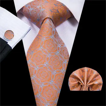 Hi-Cravata Brand Designer Cravata Pentru Barbati New Sosire Matase Jacquard Țesute Legături Hankys Butoni Set SN-3083