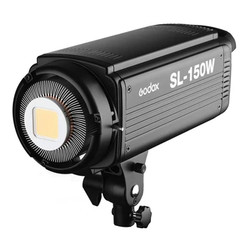 2 BUC Godox SL-150W 150WS 5600K Versiunea Alb Panou LCD Video cu LED-uri de Lumină de Ieșire Continuu Bowens Muntele de Lumina de Studio
