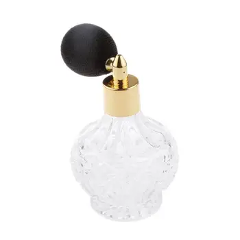 10ml de Cristal Parfum de Epocă Sticle GOALE Floare de Lotus Doamna Favoarea Gol Reîncărcabile Cristal de Sticla de Parfum cu Pulverizator Atomiz
