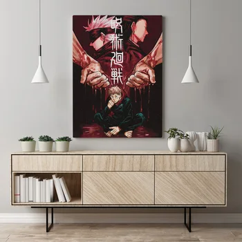 Jujutsu Kaisen anime panza pictura decor de perete de arta poze dormitor studiu acasă decorare camera de zi printuri poster