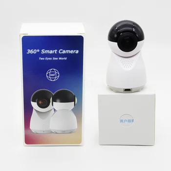 360 WIFI Camera IP 2MP cu Vedere Panoramică la Distanță VR Video pentru Android sau iOS CCTV aparat de Fotografiat Transport Gratuit