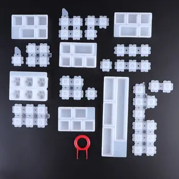 1 Set Manual DIY Tastatură Mecanică Capac Cheie Mucegai Silicon UV Crystal Epoxidice Matrite de Artizanat lucrate Manual Instrumente de a Face PC-ul