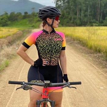 2020 femei triatlon maneci scurte jersey ciclism seturi skinsuit maillot Ropa ciclismo jersey biciclete biciclete imbracaminte merge salopeta