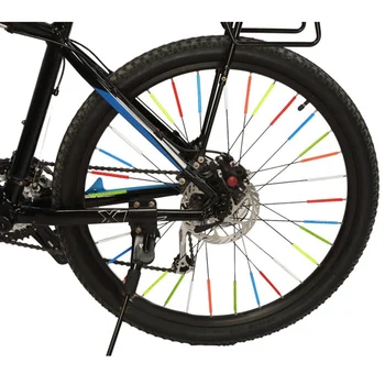 Hot 2 buc Colorat Biciclete, Benzi Reflectorizante Reflector Tub Reflectorizant Clip Reflectorizante Spite pentru Bicicleta MTB Raza Roții