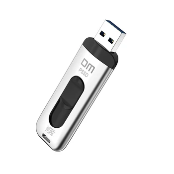 DM F200 Unitate Flash USB de 128GB Pen Drive USB Disk Mini Memoria Stick Dispozitiv de Stocare de mare capacitate SSD Extern Pendrive USB3.1