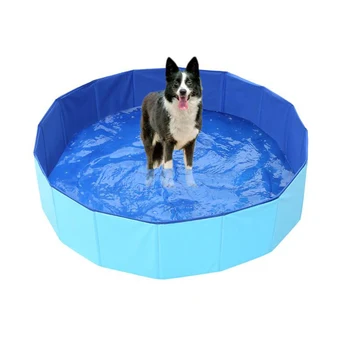 NOI Pliabil bazin PVC Pet Cadă Pliere Bazin Pentru Câini, Pisici, Catelus Pisicuta Duș Piscină Animal de Casă pliere piscină