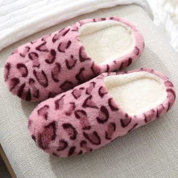 Iarna Femeie Papuci De Femei Pantofi De Pluș Moale Interior Acasă Cu Blană Papuci De Femei Pantofi De Cald Pentru Cuplu Dormitor Papuci De Iarna