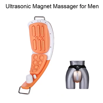 Ultrasunete Magnetic Antrenor de sex Masculin Penisului Marire Sex Durată Produs de Testicul Stimularea Masaj Medical, Terapie