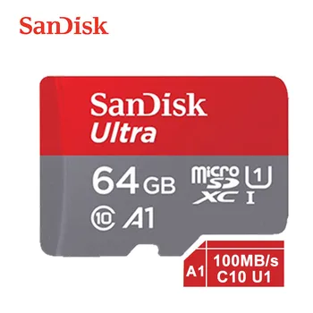 SanDisk micro SD Card flash drive 64gb Card de Memorie de 64GB microSD card TF microSD XC UHS-I Card pentru smartphone-uri cartao de memoria