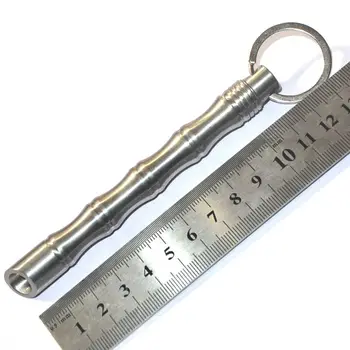 Mini EDC Buzunar Tactical Pen Supraviețuire în aer liber Instrument din Oțel Inoxidabil Breloc Spart Geam Breaker
