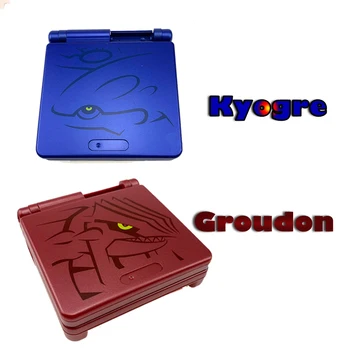 Groudon & Kyogre Ediție Limitată Caz Pentru GBASP Joc Consola Caz Acoperire Completă Coajă de Locuințe Pentru Nintend game Boy Advance SP