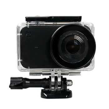 FIERBINTE 6 In 1 Kit Accesorii aparat de Fotografiat Impermeabil Caz+Partea a Proteja Rama+husa Silicon+Obiectiv Caz Acoperire Pentru Xiaomi Mi Jia Mini Cam 4K