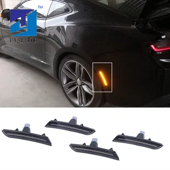 Față Și Bara de protecție din Spate cu LED Lumina de Frână Lentile de Fum de poziție Laterale Lumina Pentru Camaro 2016-2018
