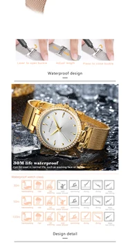 MINI FOCUS Simplu Elegant Doamnelor Ceasuri de Top de Brand de Lux Schelet Cuarț Ceas cu Curea de Ochiuri de Cristal Dial Femei de Moda Ceas