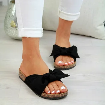 Vara Femeii Aluneca Pe Slidere Arc Flatform Catâr Sandale Pantofi Confortabili Plus Dimensiuni Interior, în aer liber, Flip-flops Pantofi de Plaja
