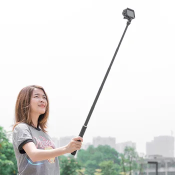 TELESIN 90cm Fibra de Carbon mai Usor Selfie Stick Aliaj de Aluminiu Trepied Pentru GoPro Hero 9 5 6 7 8 Pentru DJI Osmo de Acțiune aparat de Fotografiat Ac