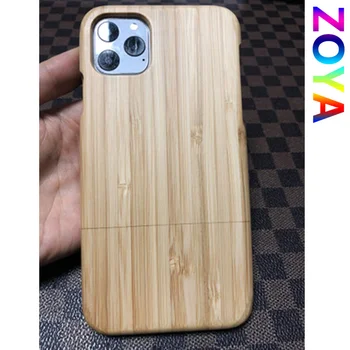 De înaltă calitate pentru iPhone 7 8 Plus X S R, Max 11 12 Pro Max mini SE integral din lemn masiv de telefon mobil caz din lemn cu capac de protecție