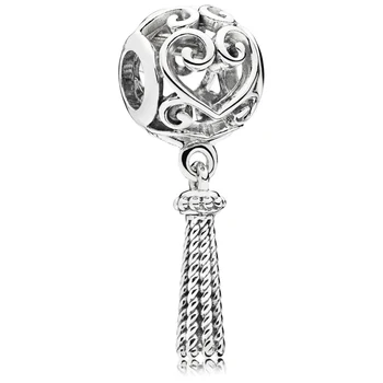 Noua Moda Reale argint 925 PDS jucaus clipește șir de magie franjuri dragoste bijuterii DIY cadou